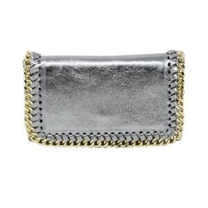 NEW GERMAN FUENTES women's chain crossbody bag in silver